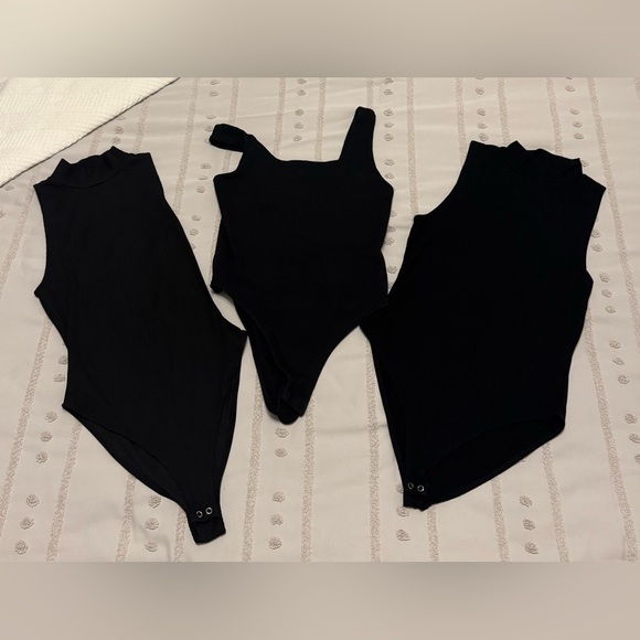 Forever 21 Tops - Forever 21 and 2 others women’s 3 bundle bodysuits.